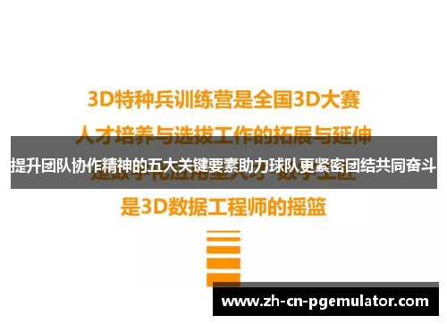 提升团队协作精神的五大关键要素助力球队更紧密团结共同奋斗