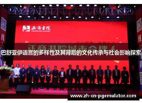 巴舒亚伊语言的多样性及其背后的文化传承与社会影响探索